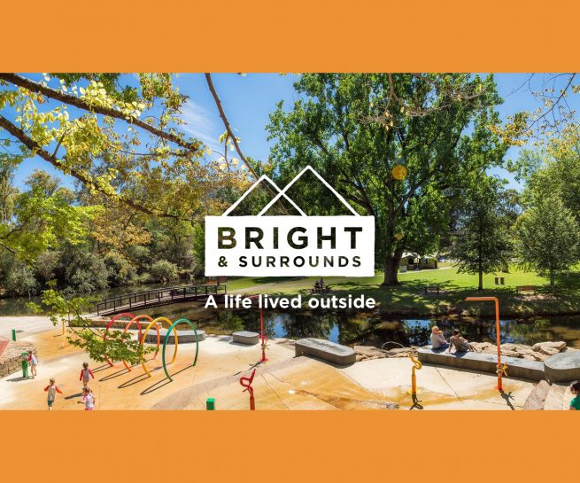 bright and surrounds alpine shire video drone