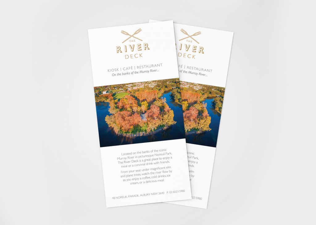 The River Deck Albury Brochures