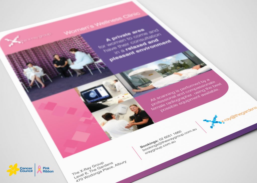 the x-ray group Breast Awareness Month Albury Mammogram