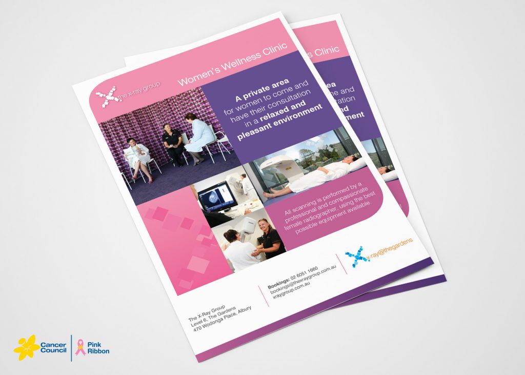 the x-ray group Breast Awareness Month Albury Mammogram