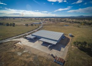 Border Express Wodonga Logic Centre Aerial Photo