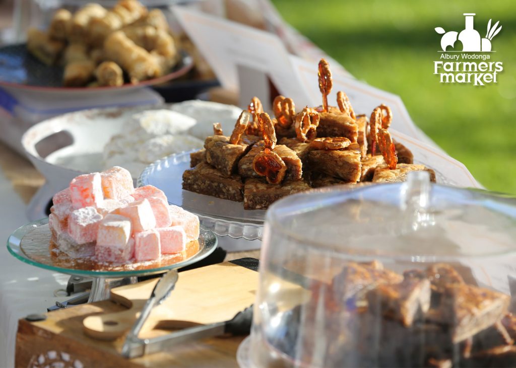 Albury Wodonga Farmers' Market Sweets Baclava