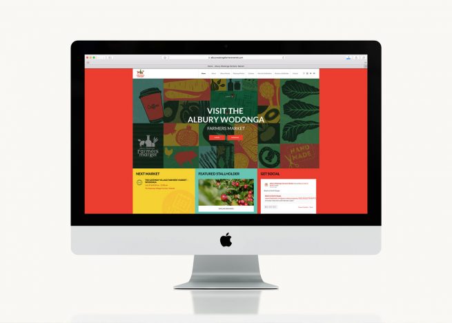 Albury Wodonga Farmers' Market Website Revamp