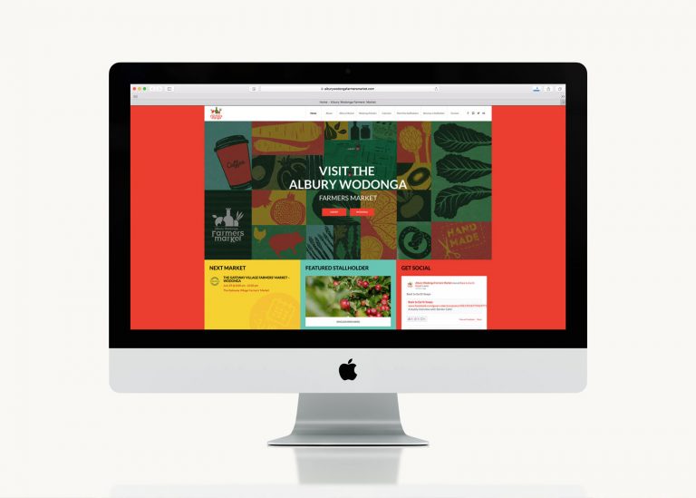 Albury Wodonga Farmers' Market Website Revamp