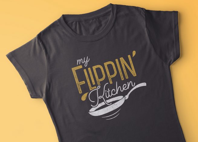 My Flippin' Kitchen Kyneton Victoria Logo Design
