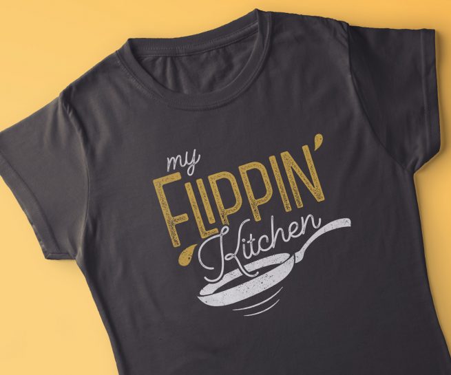 My Flippin' Kitchen Kyneton Victoria Logo Design