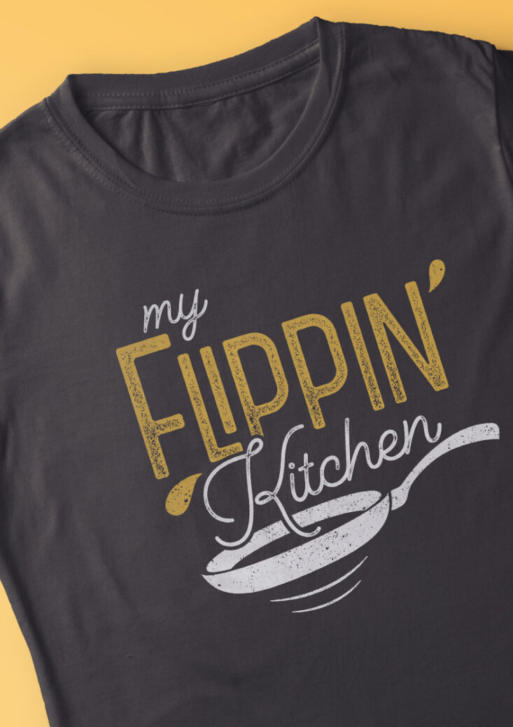 My Flippin' Kitchen Kyneton Victoria Logo Design